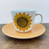 J & G Meakin Palma Tea Cup & Saucer