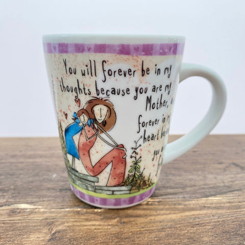 Johnson Bros Born To Shop Small Mug - forever in my thoughts