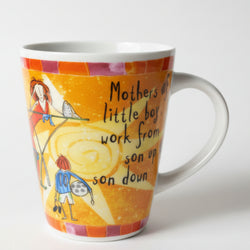 Johnson Bros Born To Shop Small Mug - Mothers of little boys