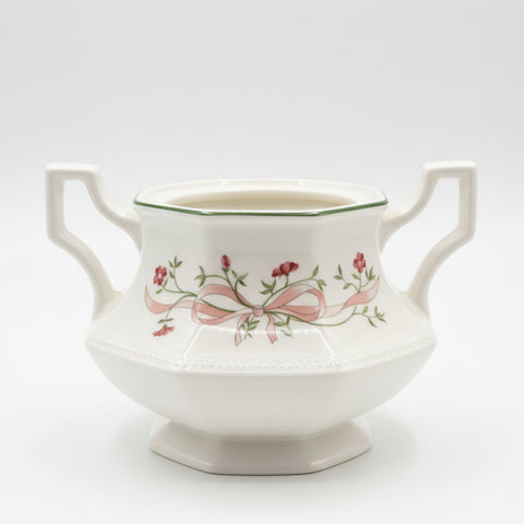 Johnson Bros Eternal Beau Lidded Sugar Bowl, No Lid