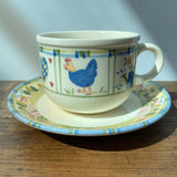 Johnson Bros Meadow Brook Tea Cup & Saucer