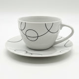 Johnson Bros Sphere Tea Cup & Saucer 