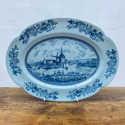 Johnson Bros Tulip Time Oval Platter