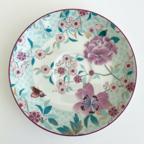 M and S Geisha Tea Saucer
