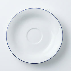 Marks & Spencer Sennen White & Blue Tea Saucer