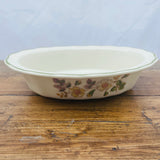 St Michael Autumn Leaves Pie Dish with Wavy Edge