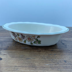 Marks & Spencer Autumn Leaves Pie Dish with Wavy Edge