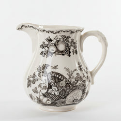 Mason's Fruit Basket Black 1 Pint Jug