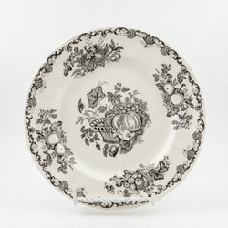 Mason's Fruit Basket Black Salad/Breakfast Plate