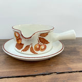 Midwinter Wild Cherry Sauce Dish & Stand