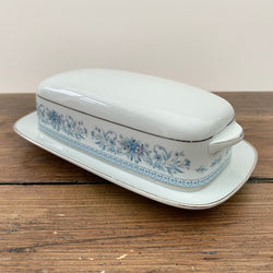 Noritake Blue Hill Butter Dish