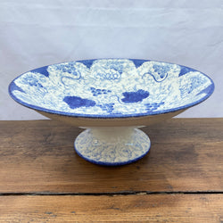 Poole Pottery Blue Vine Compote