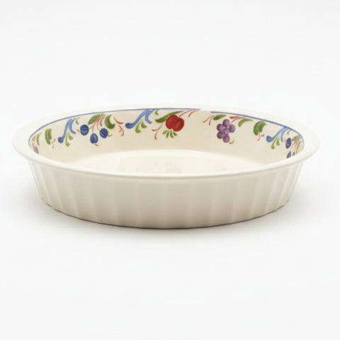 Poole Pottery Cranborne Flan Dish, 7.5"