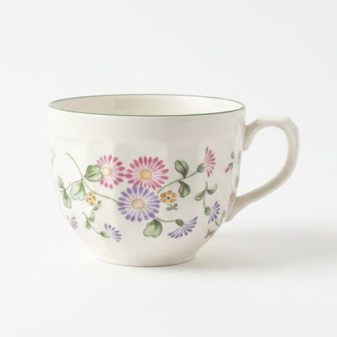 Poole Pottery Daisy Tea Cup - Shaped