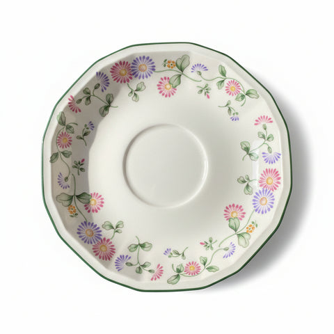 Poole Pottery Daisy Tea Saucer (Shaped)