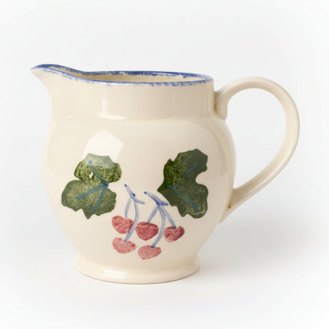 Poole Pottery Dorset Fruit Milk Jug (Cherries)