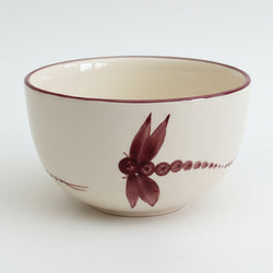Poole Pottery Red Dragonfly Open Sugar Bowl