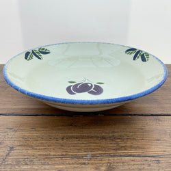 Poole Pottery "English Orchard" Pasta Bowl, Deep (Plums)