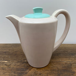 Poole Pottery Ice Green & Mushroom Hot Water Pot (Streamline), 0.75 Pint