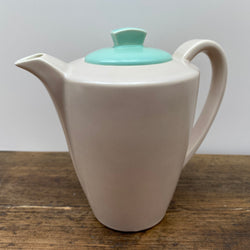 Poole Pottery Ice Green & Mushroom Hot Water Pot (Streamline), 1.25 Pint