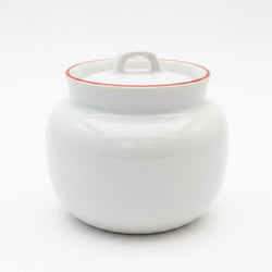 Poole Pottery Tango (Red) Lidded Sugar Bowl