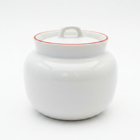 Poole Pottery Tango (Red) Lidded Sugar Bowl