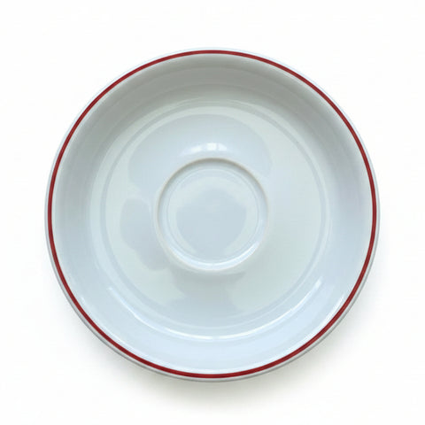 Poole Pottery Red Tango Tea Saucer