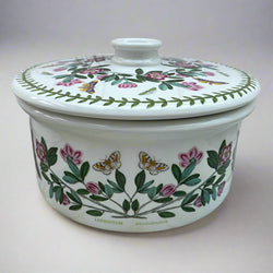 Portmeirion The Botanic Garden Casserole Dish, 3 Pints - Rhododendron