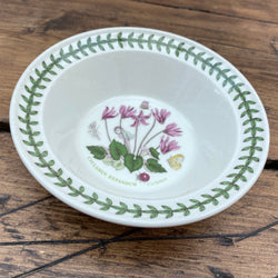 Portmeirion Botanic Garden Rimmed Bowl, 6.5" (Cyclamen)