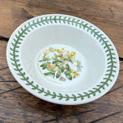 Portmeirion Botanic Garden Rimmed Bowl, 6.5" - Box Leaved Milkwort