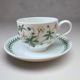 Portmeirion Botanic Garden Tea Cup & Saucer - Cinquefruit