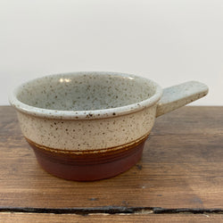 Purbeck Pottery Portland Lidded Handled Soup Dish (No Lid) - Flat Handle