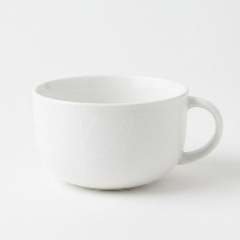 Queens White on White Comfy Cup 
