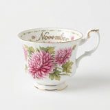Royal Albert Flower of the Month November - Chrysanthemum Tea Cup