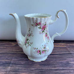 Royal Albert Lavender Rose Coffee Pot- No Lid