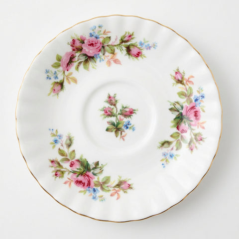 Royal Albert Moss Rose Tea Saucer