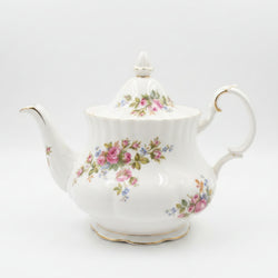 Royal Albert Moss Rose Teapot, 2 Pint