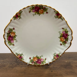 Royal Albert Old Country Roses Eared Cake Plate, 10.75"