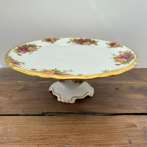 Royal Albert Old Country Roses Footed Cake Stand