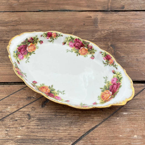 Royal Albert Old Country Roses Oval Serving Dish 10"