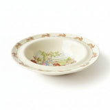 Royal Doulton Bunnykins Rimmed Bowl - Wheelbarrow Race