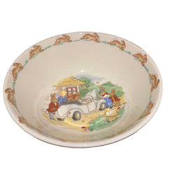 Royal Doulton Bunnykins Cereal Bowl Fueling Up
