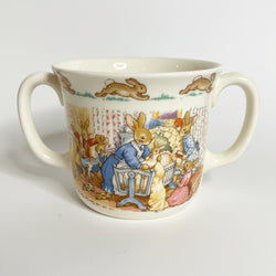 Royal Doulton Bunnykins Celebrate Your Christening Two Handled Mug