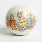 Royal Doulton Bunnykins Christening Moneybox - At Font