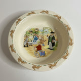Royal Doulton Bunnykins Porringer - School Gates