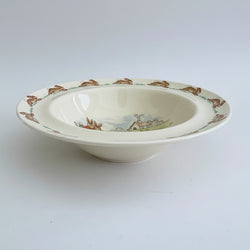 Royal Doulton Bunnykins Rimmed Bowl - See Saw