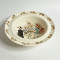 Royal Doulton Bunnykins Rimmed Bowl - Teaching Class