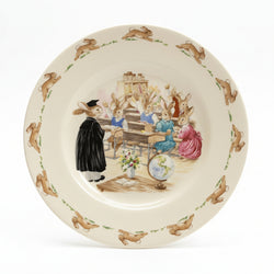 Royal Doulton Bunnykins Tea Plates - Teaching