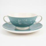 Royal Doulton Cascade Soup Cup & Saucer