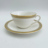 Royal Doulton Clarendon Tea Cup & Saucer (Flat Base)